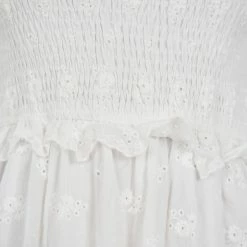 WeLove Fashion CLOTHING Frederica Dress - White