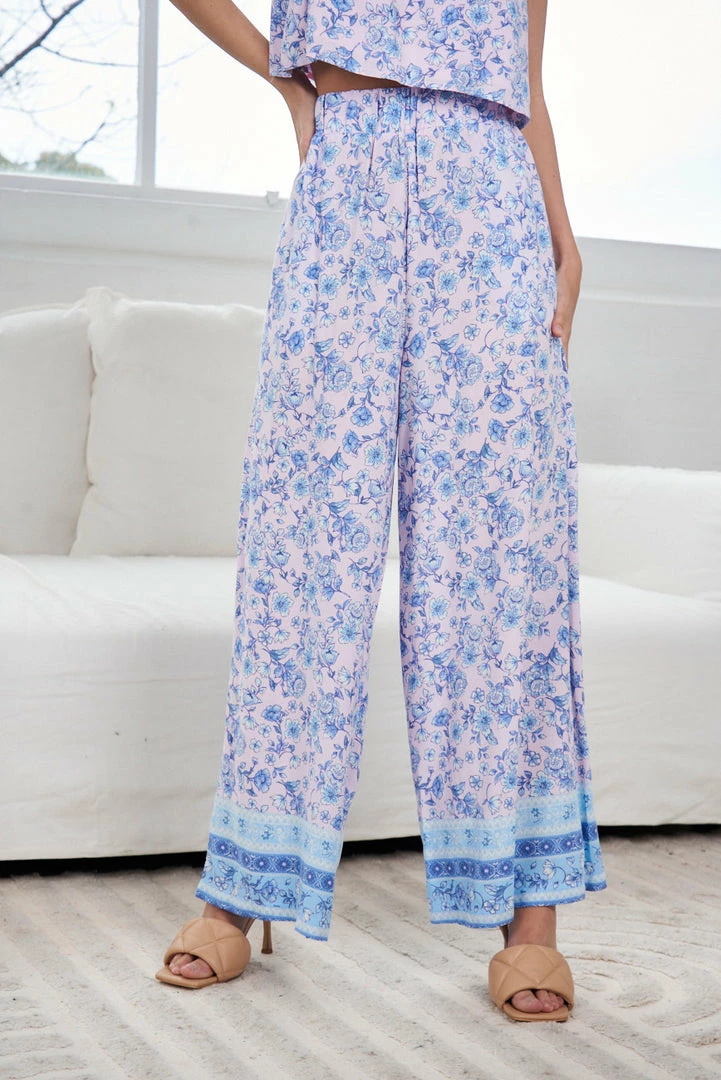 Miracle Fashion CLOTHING Genna Set - Lilac Print 6 Miracle Fashion CLOTHING Genna Set - Lilac Print