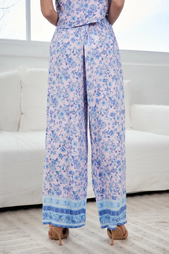 Miracle Fashion CLOTHING Genna Set - Lilac Print 7 Miracle Fashion CLOTHING Genna Set - Lilac Print