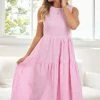 Qtrend Fashion PTY LTD Winslove Dress - Pink Stripe CLOTHING
