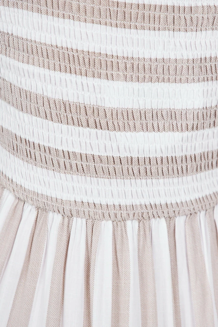 Dream House Mallory Dress - Stripe Print CLOTHING 8 Dream House Mallory Dress - Stripe Print CLOTHING