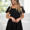 Style Box Maude Dress - Black CLOTHING