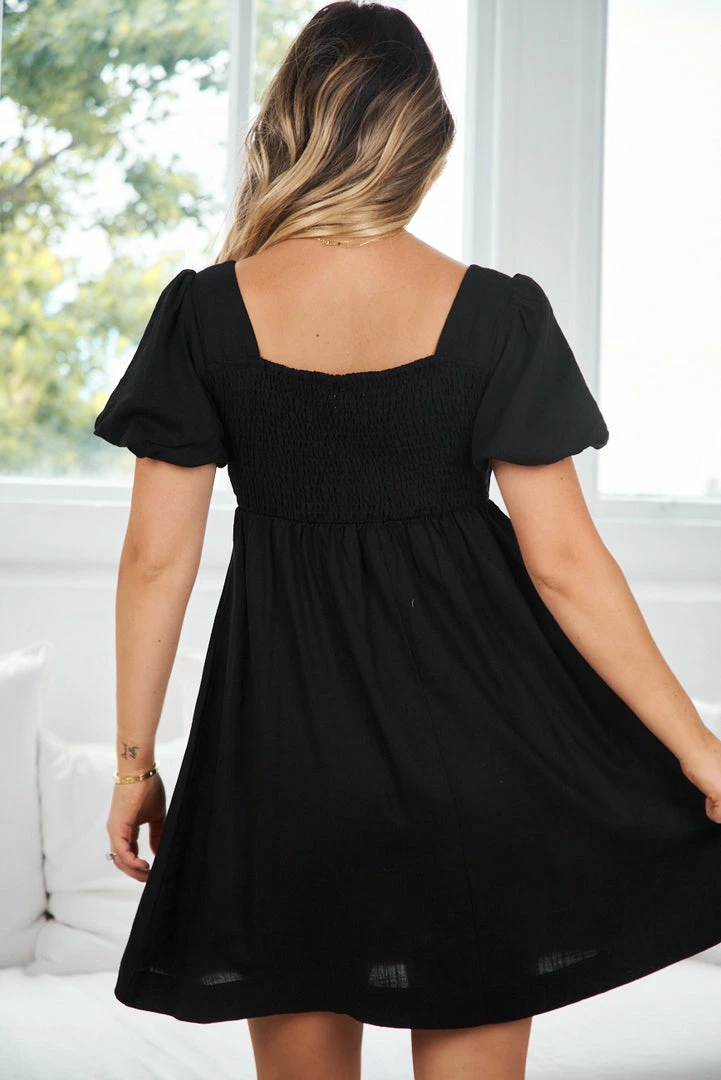 Style Box Maude Dress - Black CLOTHING 4 Style Box Maude Dress - Black CLOTHING