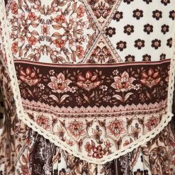 WeLove Fashion Glenna Top - Chocolate Print CLOTHING 13 WeLove Fashion Glenna Top - Chocolate Print CLOTHING