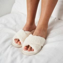 Alibaba Eustace Slippers - White FOOTWEAR