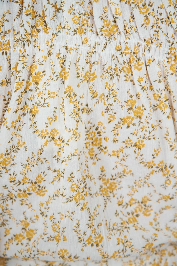 Sassy Hills Fashion CLOTHING Kimberley Top - Yellow Print 7 Sassy Hills Fashion CLOTHING Kimberley Top - Yellow Print