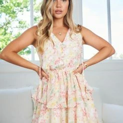 Evermore Fashion CLOTHING Kirsten Dress - Floral Print