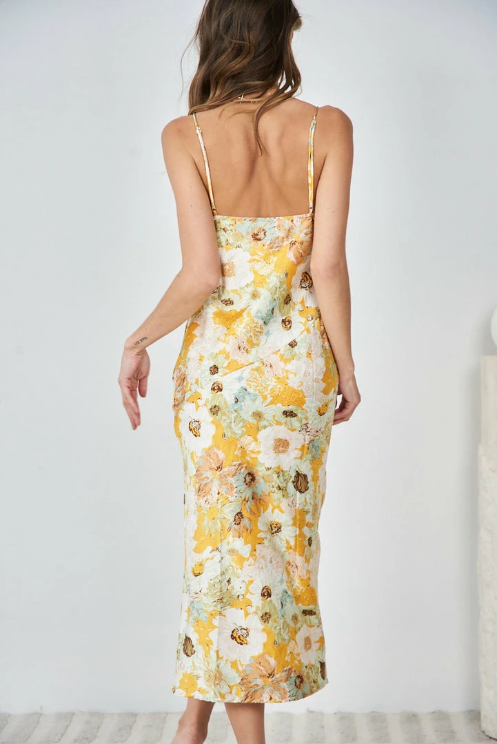 Evermore Fashion Gwendolen Dress - Floral Print CLOTHING 4 Evermore Fashion Gwendolen Dress - Floral Print CLOTHING