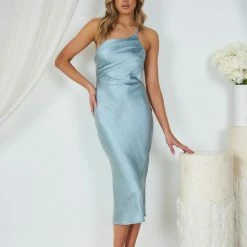 AG Fashions Tirzah Dress - Light Blue CLOTHING