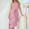 Esther Luxe CLOTHING Cadence Dress - Blush