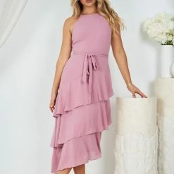 Esther Luxe CLOTHING Cadence Dress - Blush