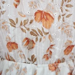 Evermore Fashion Gweneth Playsuit - White Print CLOTHING