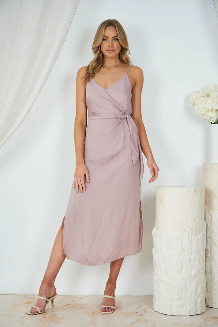 White Closet Laguna Dress - Blush 3 White Closet Laguna Dress - Blush