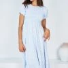 Style Box Leena Dress - Blue Gingham CLOTHING