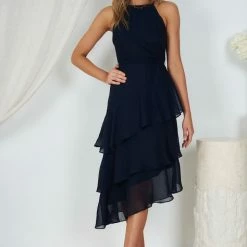 Esther Luxe CLOTHING Cadence Dress - Navy