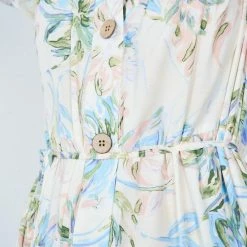 Pink Diamond Katey Dress - White Print CLOTHING 13 Pink Diamond Katey Dress - White Print CLOTHING