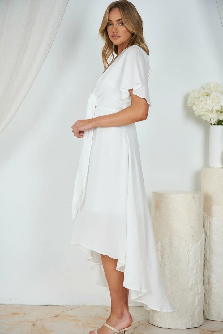 Esther The Label Bryla Dress - White 5 Esther The Label Bryla Dress - White