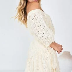 Paper Heart CLOTHING Jessalyn Dress - Cream 9 Paper Heart CLOTHING Jessalyn Dress - Cream