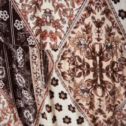 WeLove Fashion CLOTHING Gretchen Dress - Chocolate Print