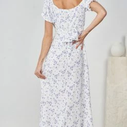 Qtrend Fashion PTY LTD Fauna Dress - White Print