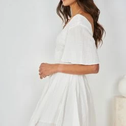 Willo Fashion CLOTHING Roxy Dress - White