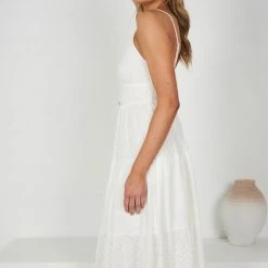 Style Box Kody Dress - White CLOTHING