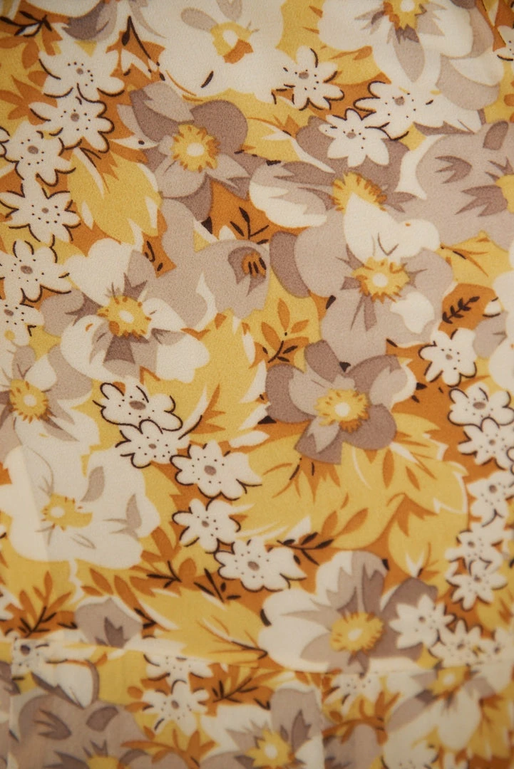 Evermore Fashion Ailani Dress - Yellow Print 8 Evermore Fashion Ailani Dress - Yellow Print