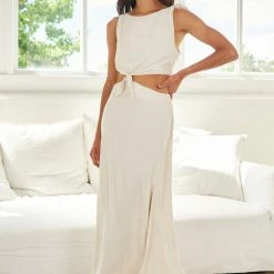 Desire CLOTHING Izzy Dress - Beige