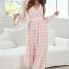 Wild Ginger Jaida Dress - Pink Gingham