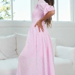 Wild Ginger Charis Dress - Pink 10 Wild Ginger Charis Dress - Pink