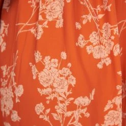 Reverse Akama Dress - Orange Print CLOTHING