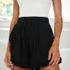 Miracle Fashion Lillian Shorts - Black CLOTHING
