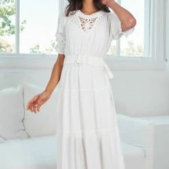 GDS Agnelle Dress - White