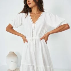 Miracle Fashion Arlah Dress - White