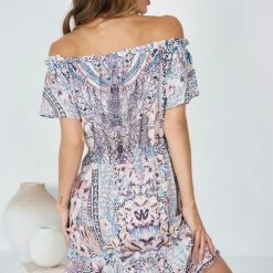 CSA (Lorraine Designs) Mahoa Dress - Leopard Print CLOTHING