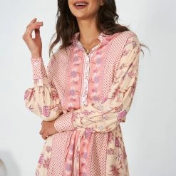 Reverse CLOTHING Delicia Set - Pink Print