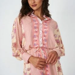 Reverse CLOTHING Delicia Set - Pink Print