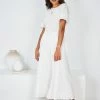 Qtrend Fashion PTY LTD Iolana Dress - White CLOTHING