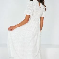 Qtrend Fashion PTY LTD Iolana Dress - White CLOTHING