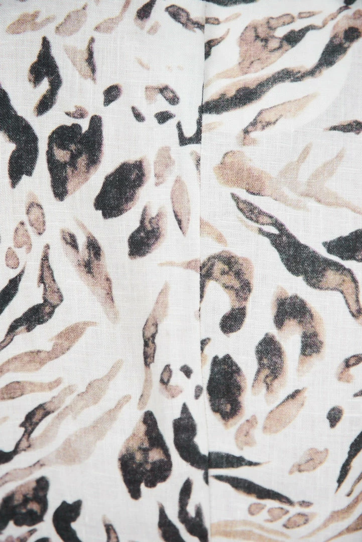 GDS Aranaz Dress - White Print CLOTHING 7 GDS Aranaz Dress - White Print CLOTHING