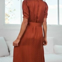GDS CLOTHING Xirena Dress - Rust