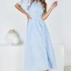 Qtrend Fashion PTY LTD Iolana Dress - Light Blue