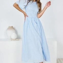 Qtrend Fashion PTY LTD Iolana Dress - Light Blue