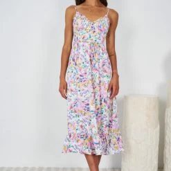 Evermore Fashion Haidee Dress - White Floral