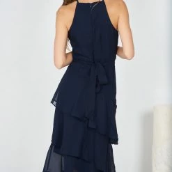 Esther Luxe CLOTHING Cadence Dress - Navy