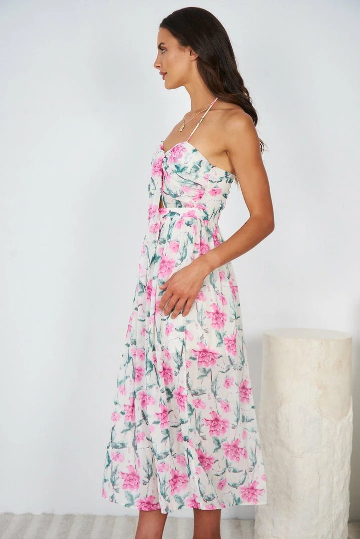 Kaarlo Fashion Pty Ltd Kacie Dress - Floral Print CLOTHING 5 Kaarlo Fashion Pty Ltd Kacie Dress - Floral Print CLOTHING