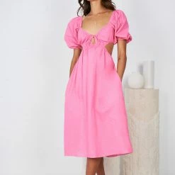 Wild Ginger Jami Dress - Pink CLOTHING