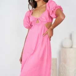 Wild Ginger Jami Dress - Pink CLOTHING