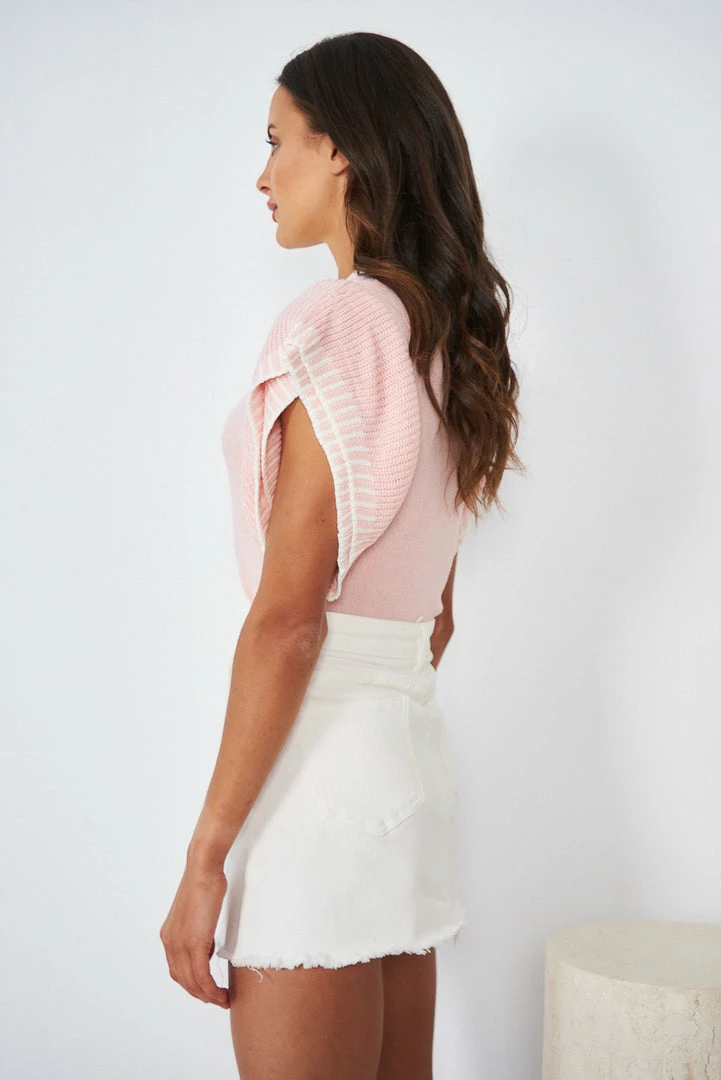 YH & Co (Chloe Yip) Nicolette Knit - Light Pink 4 YH & Co (Chloe Yip) Nicolette Knit - Light Pink