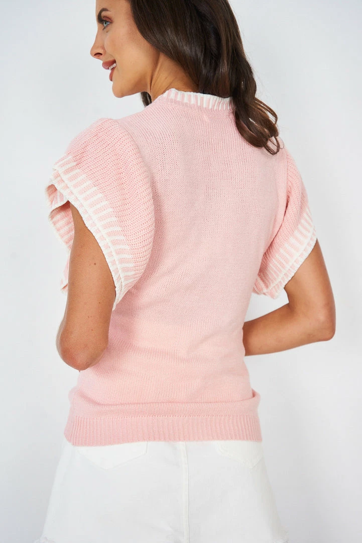 YH & Co (Chloe Yip) Nicolette Knit - Light Pink 5 YH & Co (Chloe Yip) Nicolette Knit - Light Pink